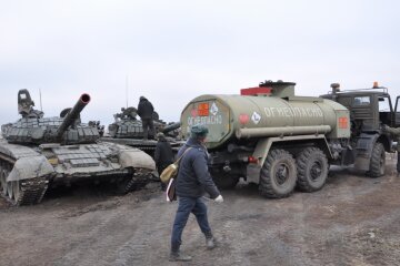 Учения российских танкистов, российские войска на границе с украиной