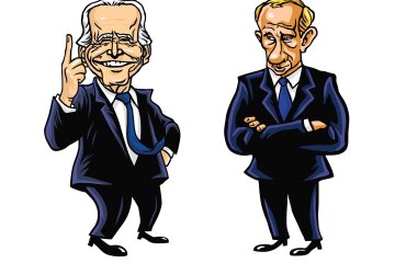 Джозеф Байден и Владимир Путин