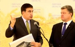 Михеил Саакашвили и Петр Порошенко