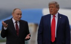 Путин и Дональд Трамп на Аляске