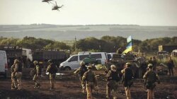 силы АТО Марьинка украинская армия