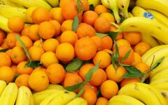 Цены на бананы и апельсины