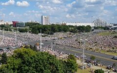Протест в Минске против Лукашенко