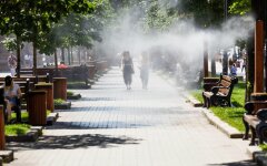 Жара в Украине
