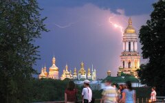 Киев гроза храм