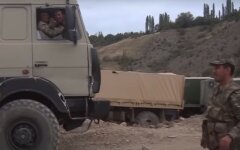 Азербайджан показал видео взятия территорий в Нагорном Карабахе