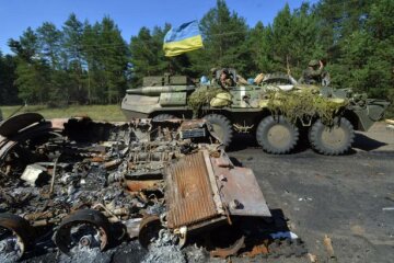 Украинская армия под Славянском2