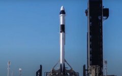 Запуск SpaceX Crew Dragon,ракета Falcon 9,Илон Маск,SpaceX,ракета в космос,станция МКС