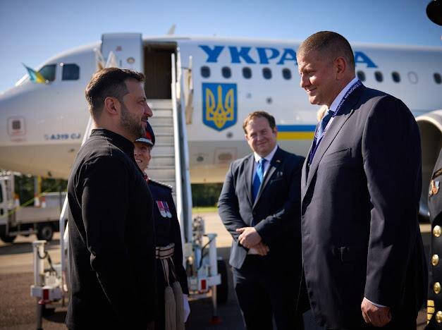 Владимир Зеленский и Валерий Залужный