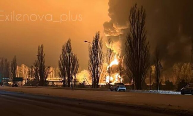 Масштабный пожар: ВСУ ударили по нефтебазе в Белгородской области