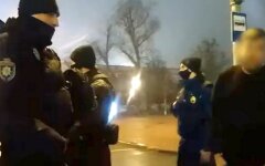 Пьяный «мажор» угрожал полицейским в центре Киева