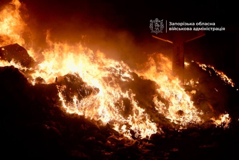 Удар по Запоріжжю