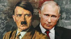 Адольф Гитлер и Владимир Путин