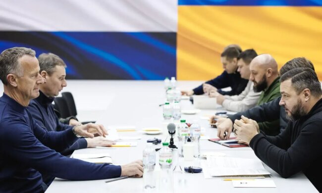 Встреча в Минобороны с делегацией Нидерландов