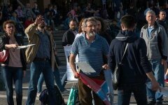 туристы разгоняли митинг Новороссии_Венеция