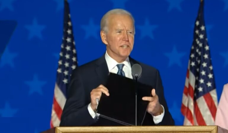 Кандидат в президенты США от Демократической партии Джозеф Байден