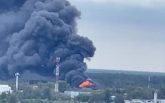 Пожар в Подмосковье