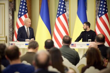 Джо Байден та Володимир Зеленський у Києві