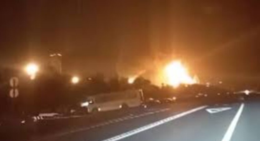 Пожар на НПЗ в Новошахтинске