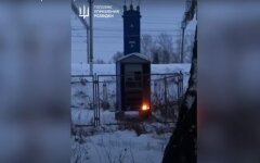 В России горит оборудование железной дороги / скрин