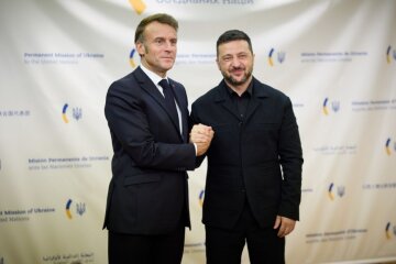 Володимир Зеленський і Еммануель Макрон