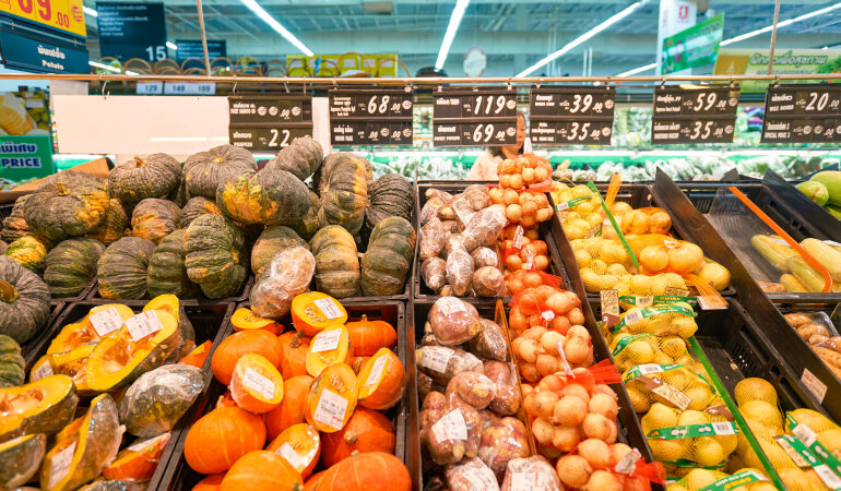 Ціни на овочі