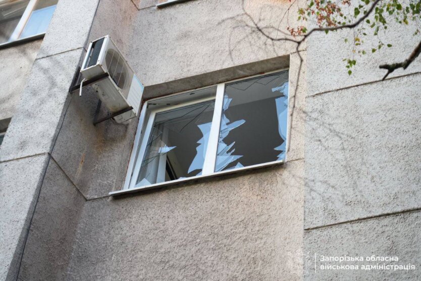 Удар по Запоріжжю