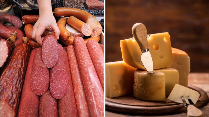 Ашан, Metro, Novus обновили цены на колбасу и сыр