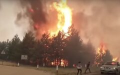 Пожары на Луганщине