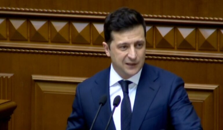 Владимир Зеленский, Рада