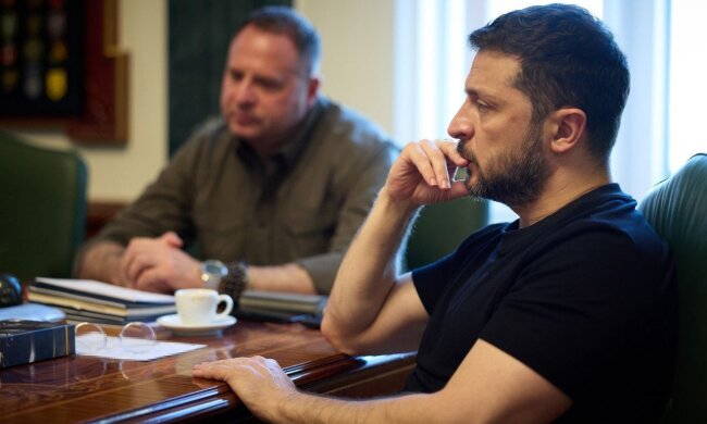 Володимир Зеленський та Андрій Єрмак