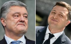 Петр Порошенко и Владимир Зеленский