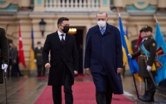 Реджеп Эрдоган и Владимир Зеленский в Киеве