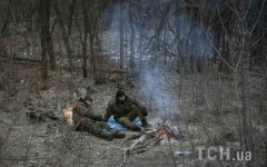 бойцы АТО выход из Дебальцево