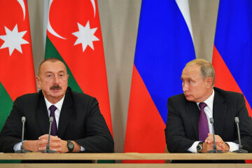 Ільхам Алієв та Путін