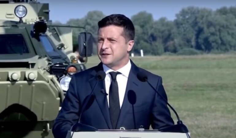 Владимир Зеленский,День государственного флага Украины,украинские ветераны