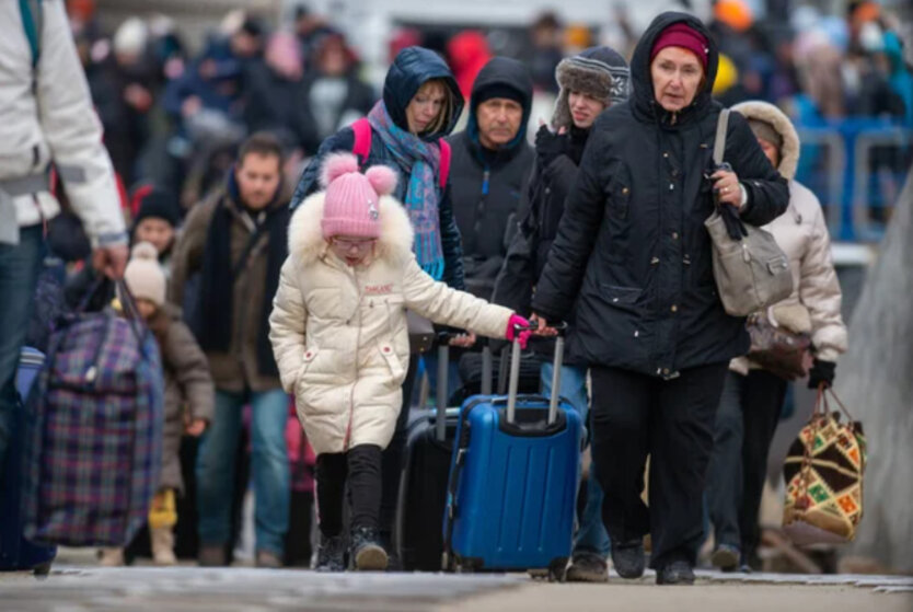 Біженці із України. Фото: depositphotos