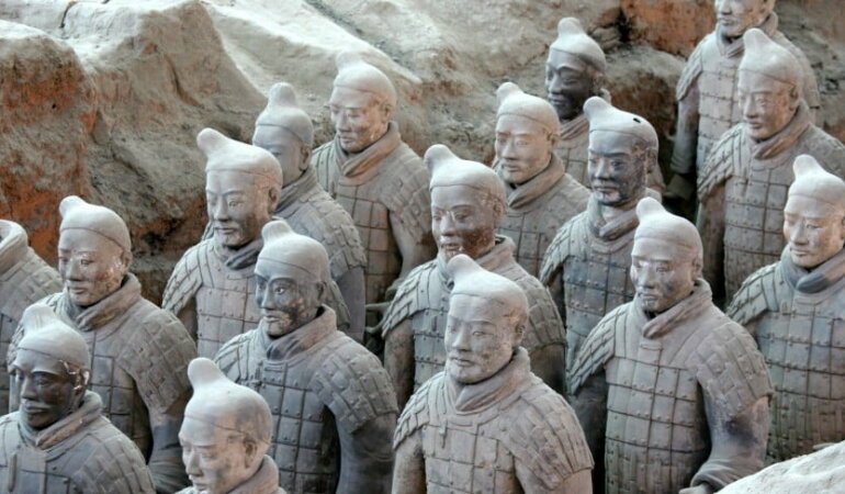 Китай, терракотовые воины Цинь Шихуанди