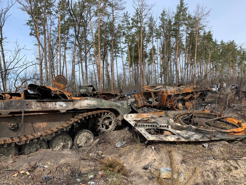 Убытки, нанесенные РФ украинской экологии / Фото: bbc.com