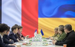 Встреча в Минобороны представителей Украины и Франции