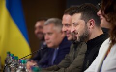 Зеленский обсудил с президентом Аргентины некоторые пункты формулы мира