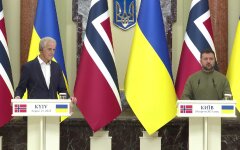 Володимир Зеленський та Йонас Гар Стере