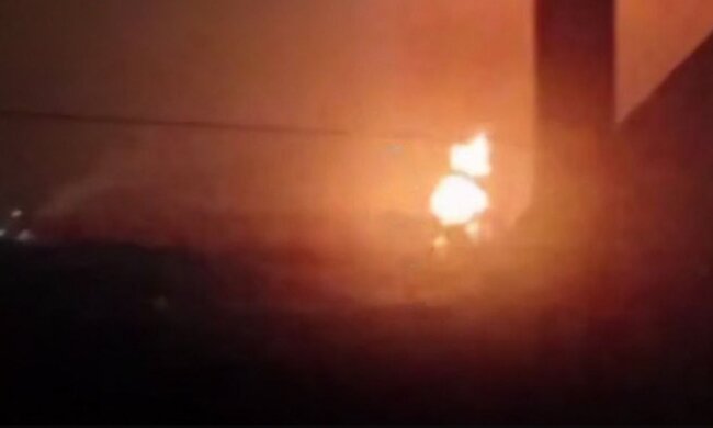 Пожар на НПЗ в РФ