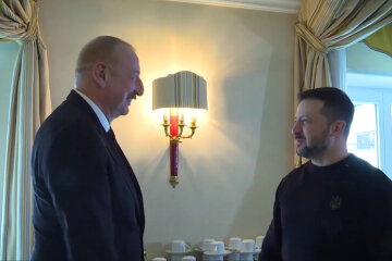 Владимир Зеленский и Ильхам Алиев