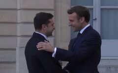 Владимир Зеленский и Эммануэль Макрон