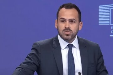 Спикер Европейской комиссии Гийом Мерсье