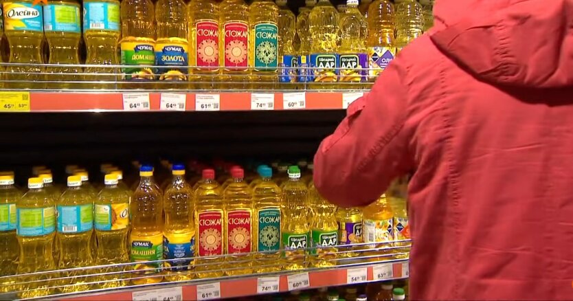Подсолнечное масло, продукты в Украине, сахар и "борщевой набор"