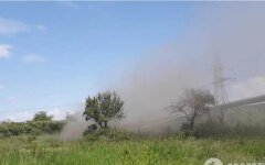 Взрыв газопровода в Клузиве