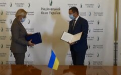 Глава НБУ Кирилл Шевченко и омбудсмен Людмила Денисова
