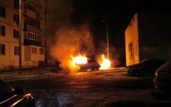 горят авто